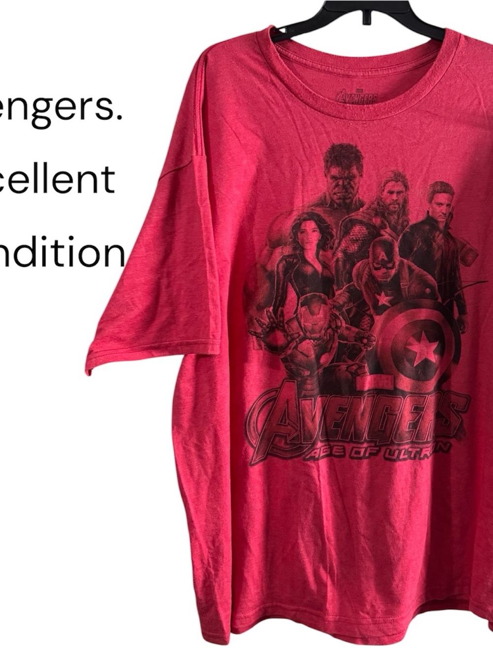 Avenger Pink Graphic Short Sleeve Men’s Tee